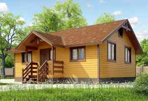 проект деревянного дома 